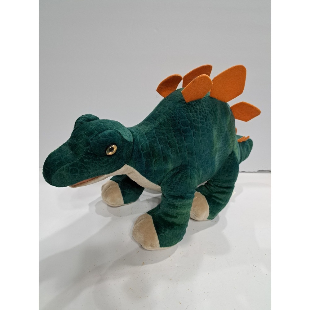 Build-A BEAR Green‎ Stegosaurus Dinosaur Green Stuffed Toy Animal Plush